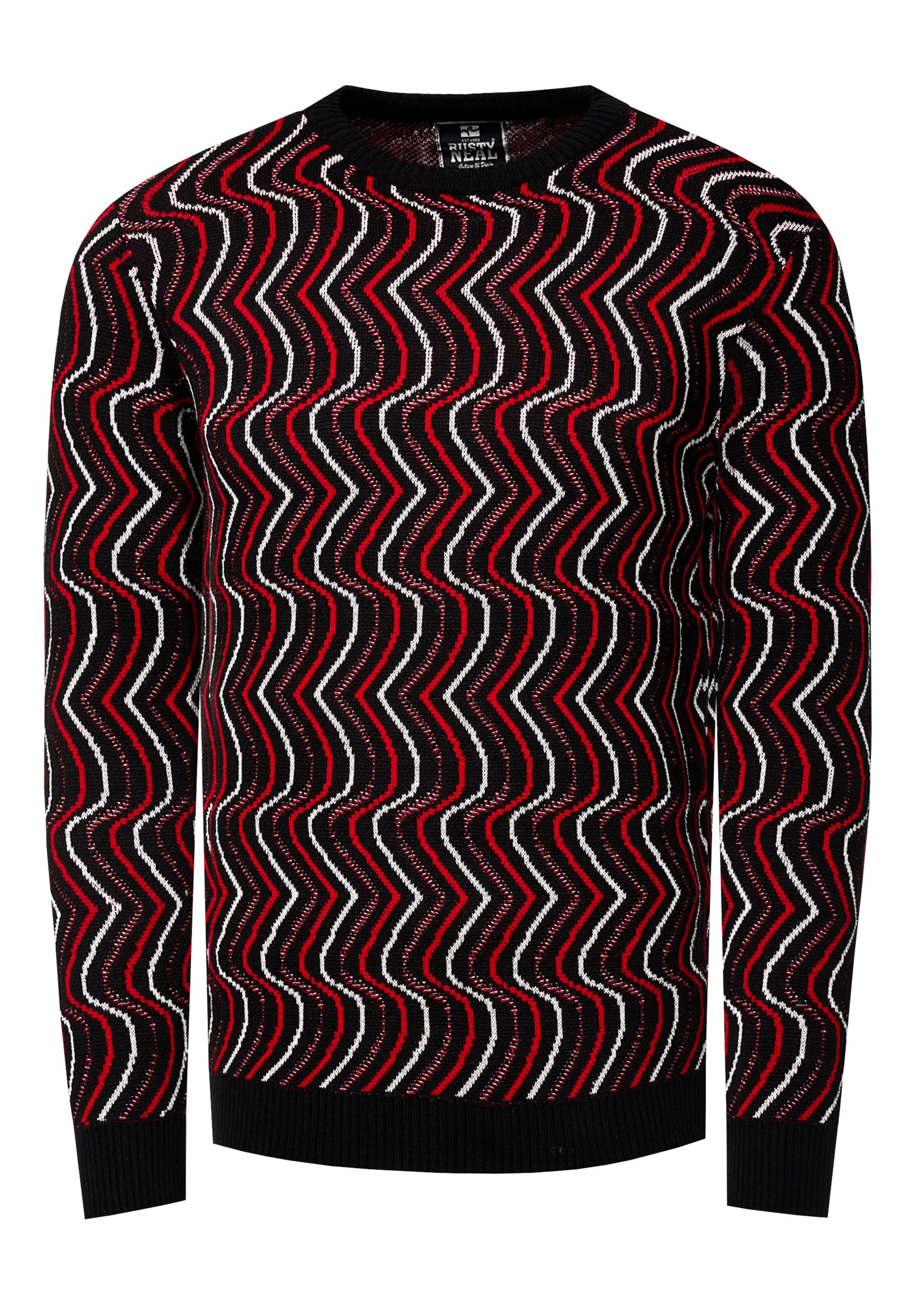 Rusty Neal Pullover in Mischfarben: Vorderseite