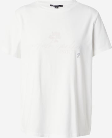 COMMA T-Shirt in Weiß: Vorderseite