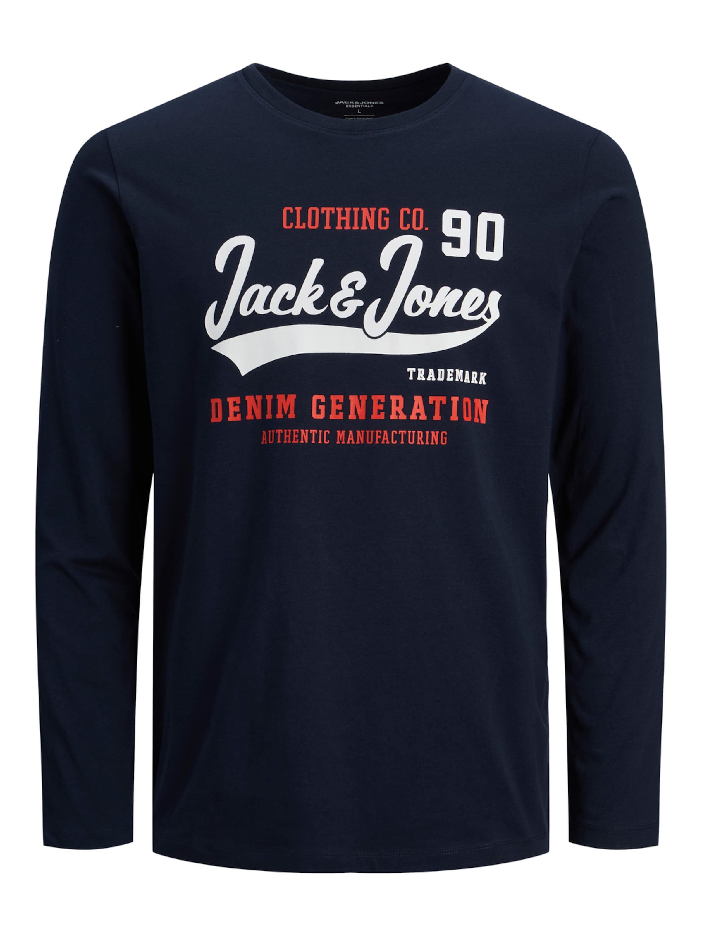 T-Shirt JACK & JONES en bleu : devant