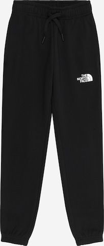 juoda THE NORTH FACE Siaurėjantis Sportinės kelnės: priekis