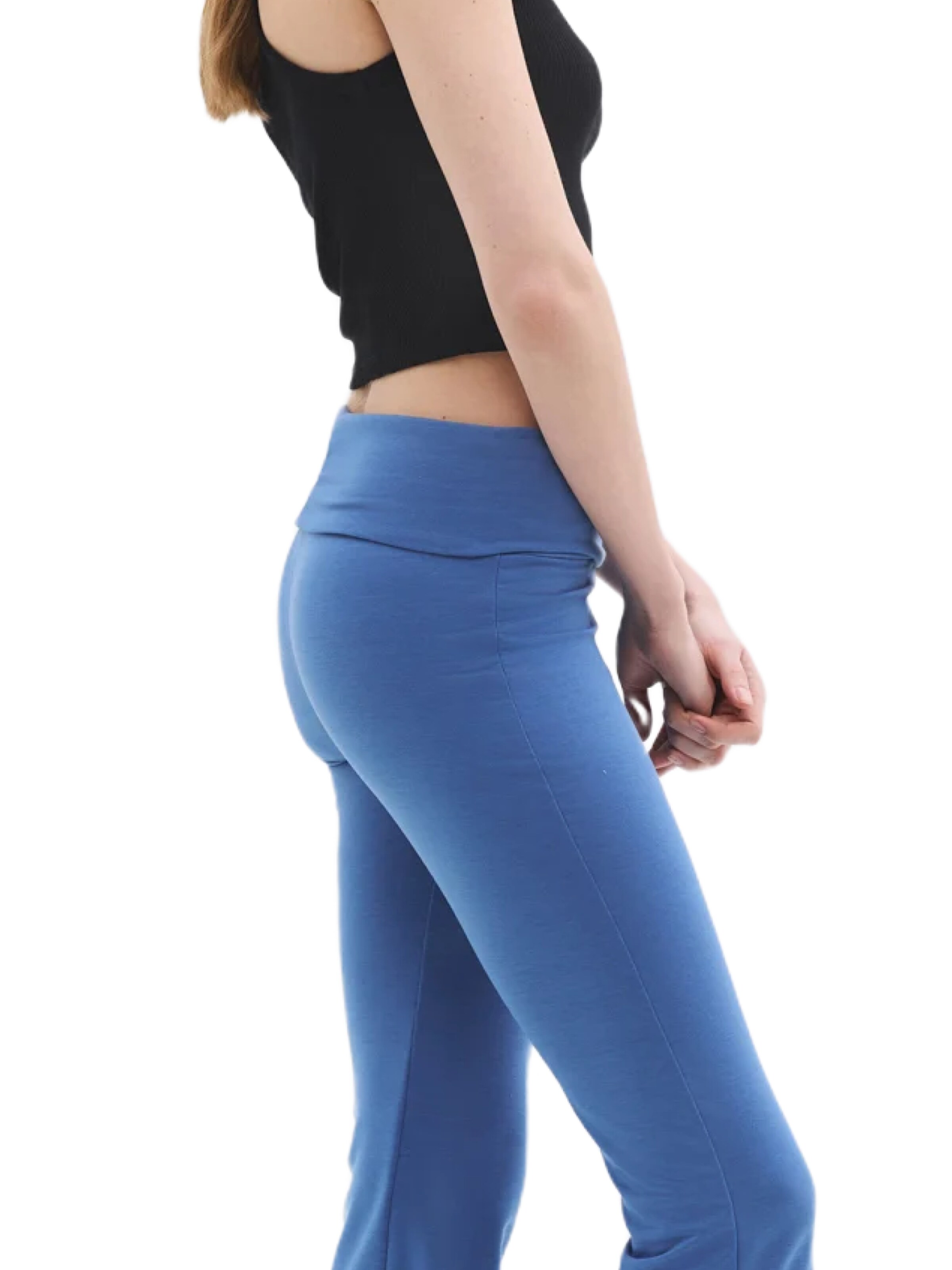 No Matter What Flared Pants in Blue