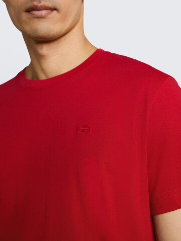 TOM TAILOR T-Shirt in Rot