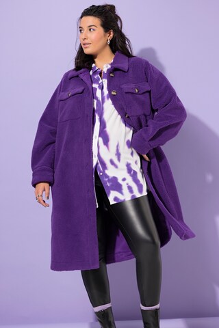 Studio Untold Between-Seasons Coat in Purple