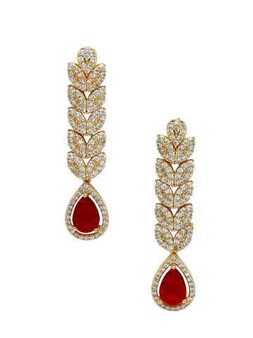 AVANT-GARDE PARIS Øreringe 'Virethra' i guld: forside