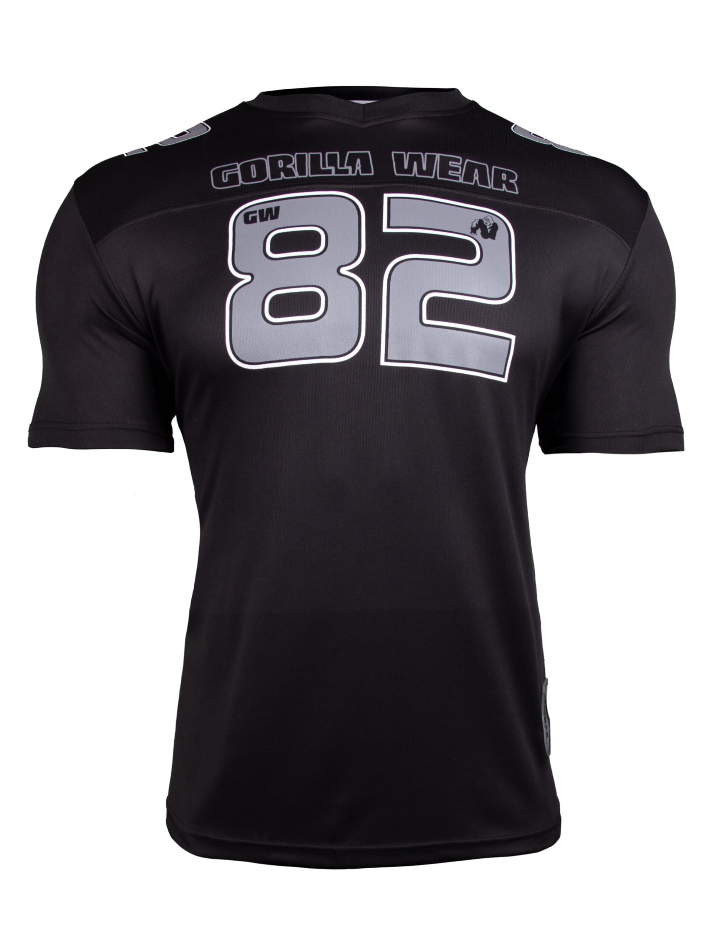 T-Shirt fonctionnel 'Fresno ' Gorilla Wear en noir : devant