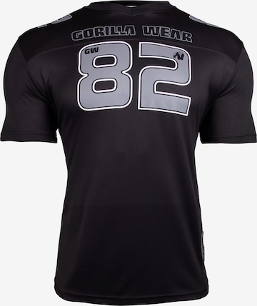 T-Shirt fonctionnel 'Fresno ' Gorilla Wear en noir : devant