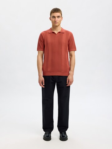 SELECTED HOMME - Jersey 'CHANNING' en rojo