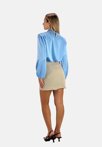 Elara Blouse in Blauw