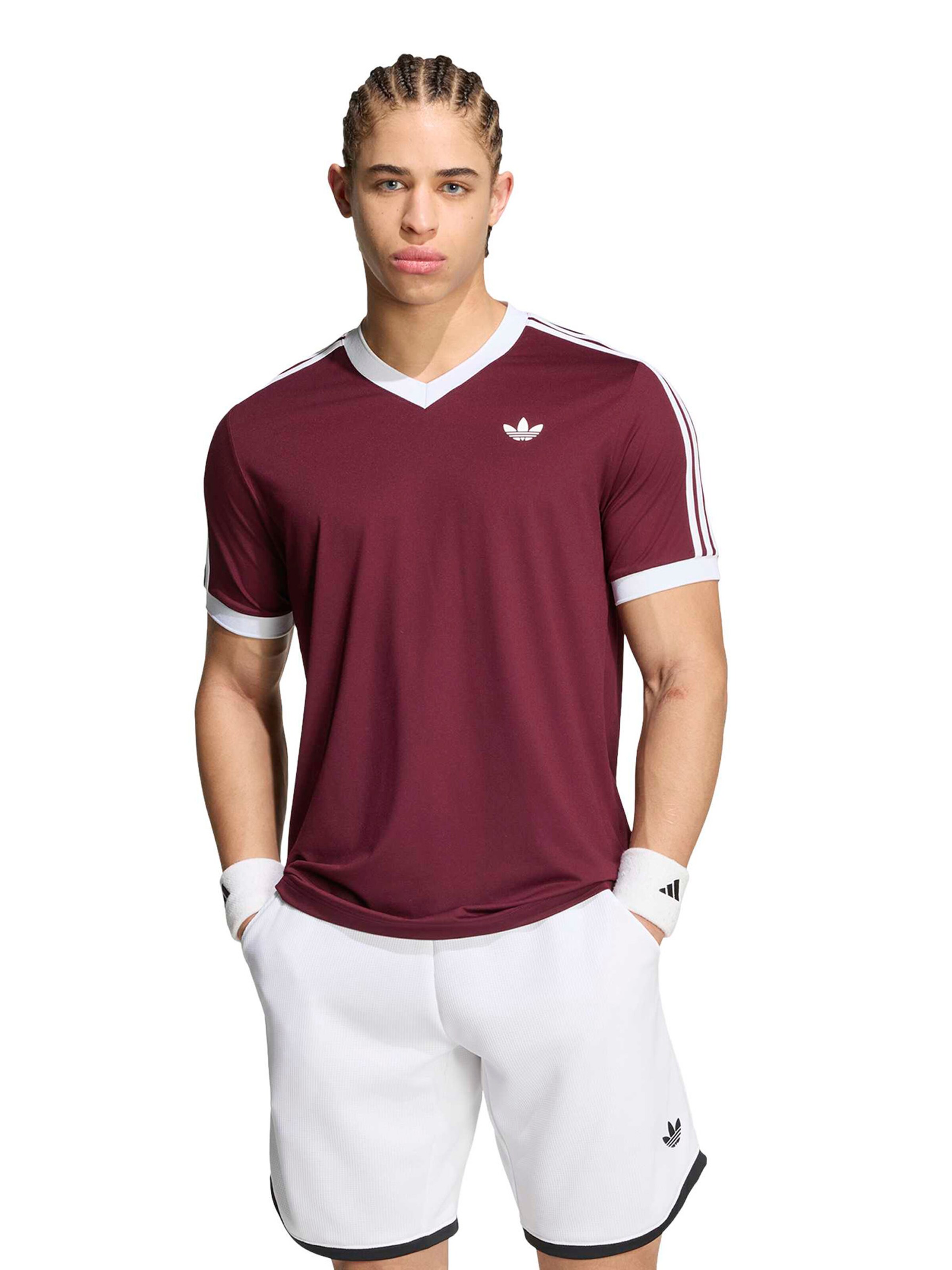 ADIDAS PERFORMANCE Performance Shirt 'CLASSICS' in Brown: front