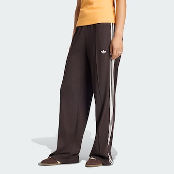 Loosefit Pantalon ADIDAS ORIGINALS en marron : devant