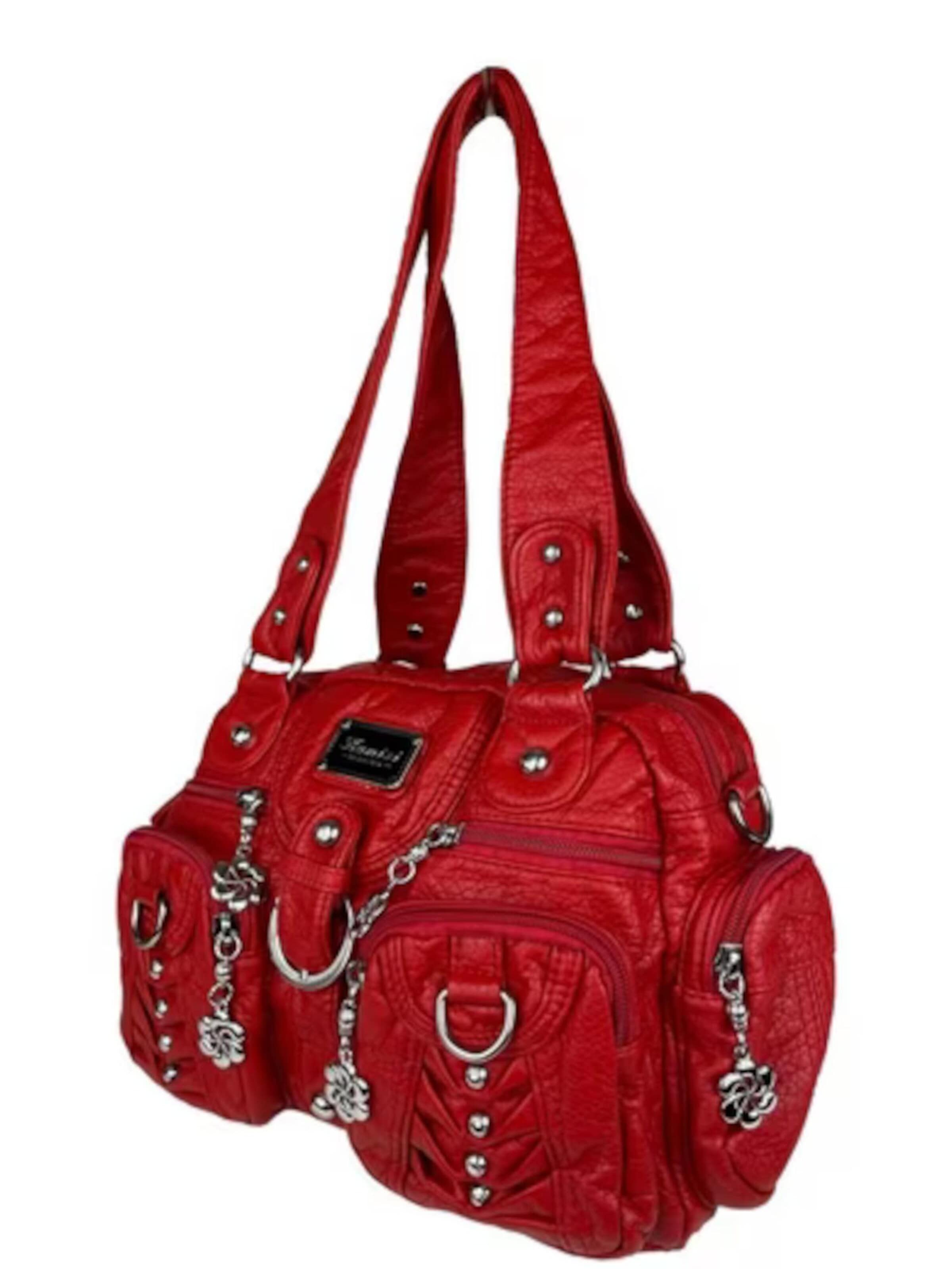 Kumixi Handbag in Red