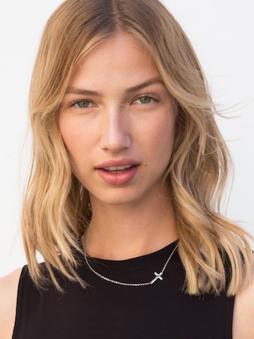 day berlin Necklace 'Cross' in Silver: front