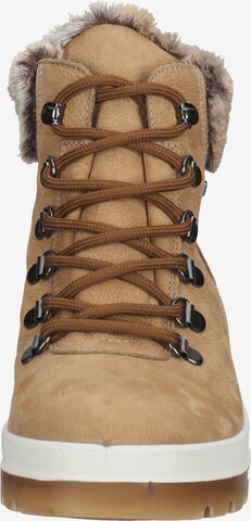 Bama Lace-Up Ankle Boots in Brown