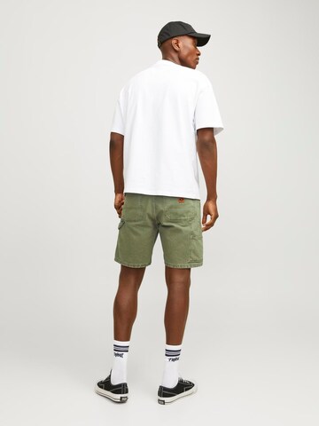 JACK & JONES Свободный крой Джинсы 'JJITony JJCarpenter' в Зеленый