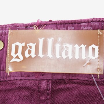 John Galliano Shorts XS in Lila