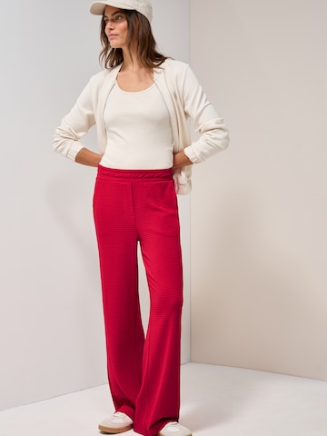 CECIL Loose fit Pants 'Neele' in Red