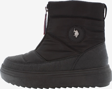 U.S. POLO ASSN. Snowboots in Zwart: voorkant