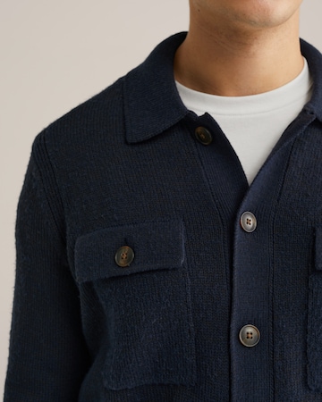 WE Fashion Вязаная кофта в Синий