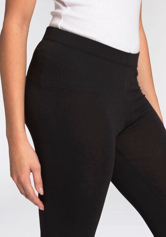 FLASHLIGHTS Skinny Leggings in Schwarz