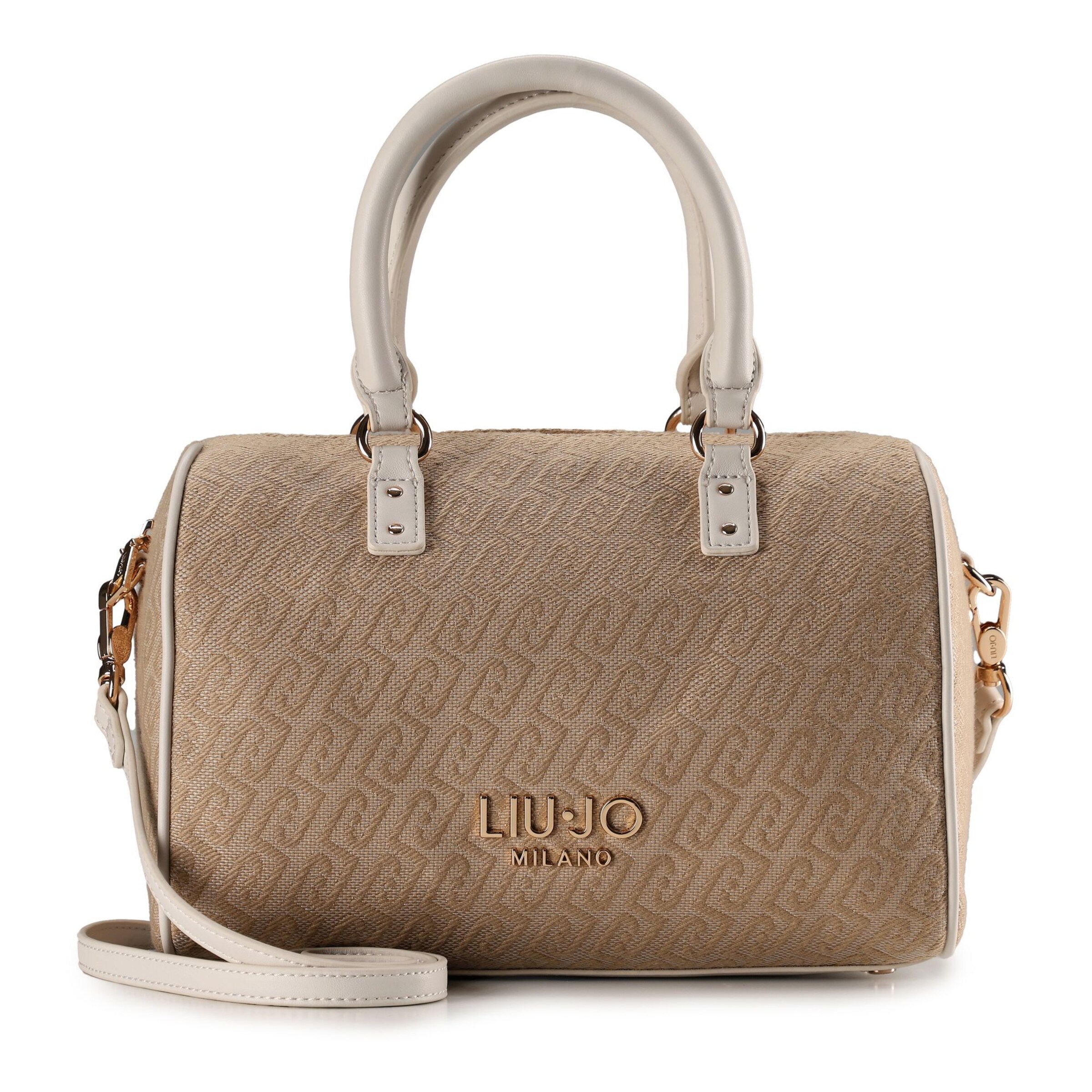 Sac bandoulière Liu Jo en beige : devant