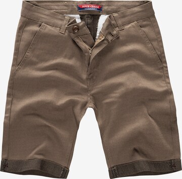 Rock Creek Shorts in Braun: predná strana