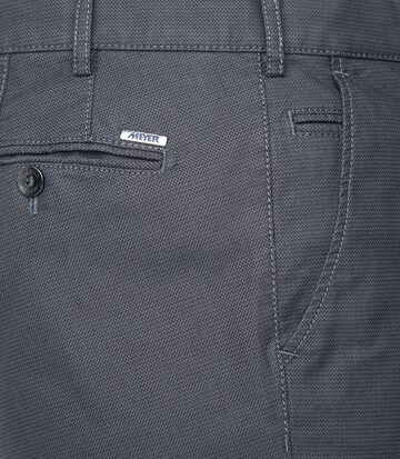 Meyer Hosen Slimfit Hose in Grau