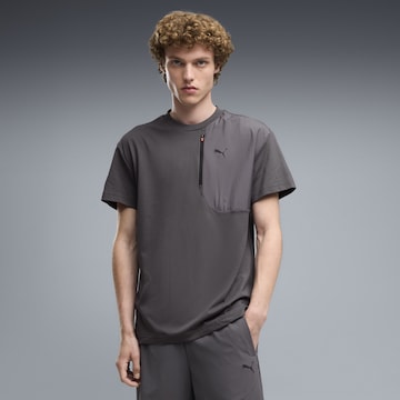 PUMA Funktionsshirt in Grau: Vorderseite