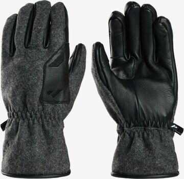 Zanier Full Finger Gloves in Grey: front