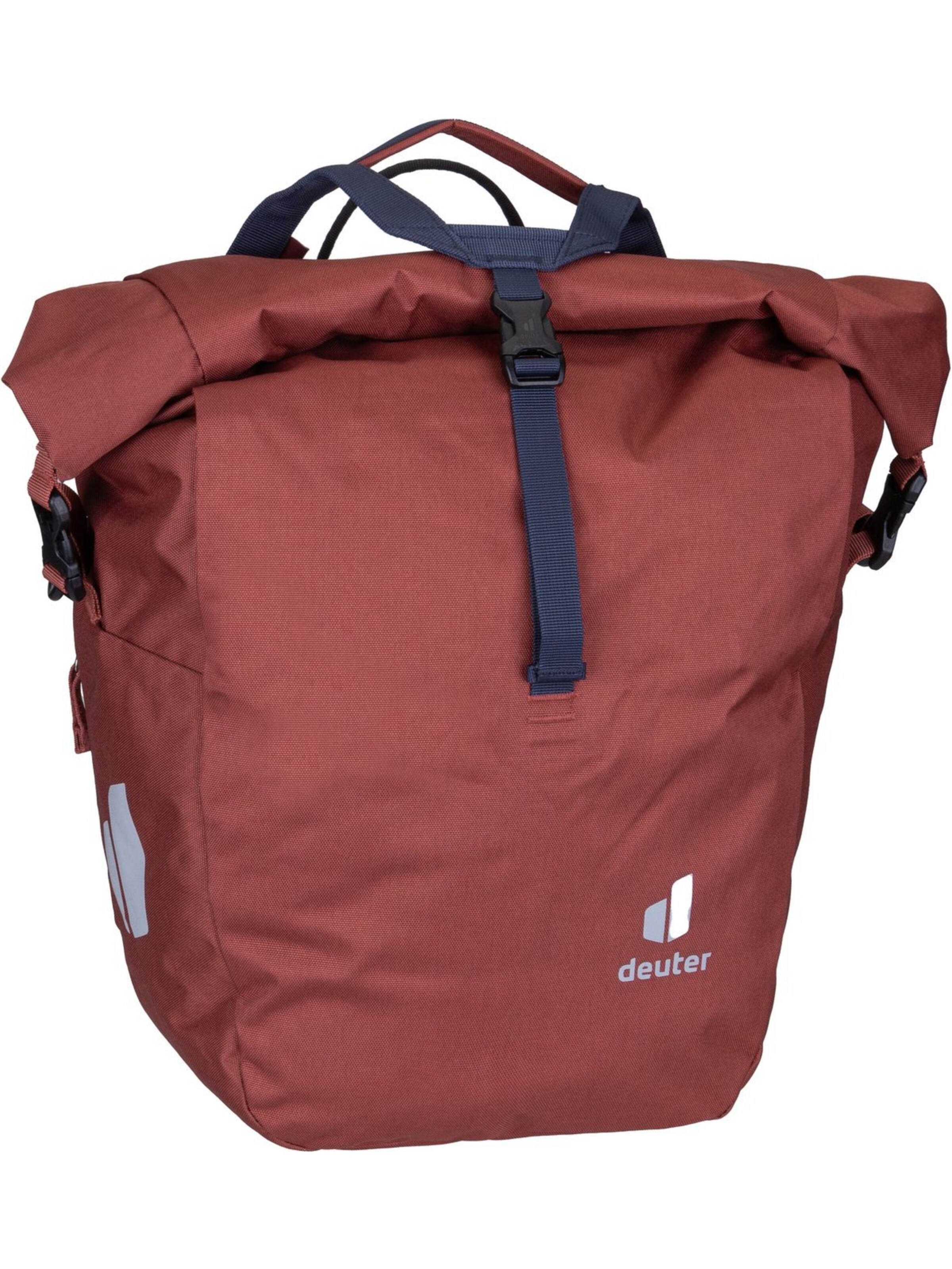 DEUTER Fahrradtasche ' Valbona 20+5 ' in Rot: Vorderseite