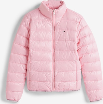 Tommy Jeans Jacke 'Essential' in Pink: Vorderseite
