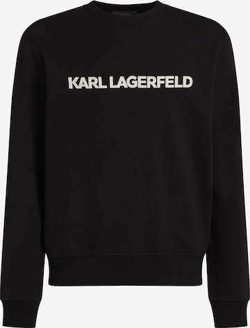 Karl Lagerfeld Bluzka sportowa w kolorze czarny: przód