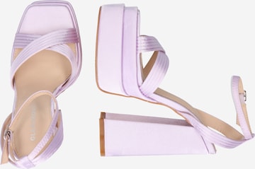 GLAMOROUS Sandały 'LILAC' w kolorze fioletowy