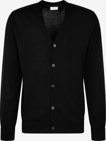 Vestes en maille SEIDENSTICKER en noir : devant