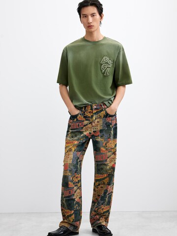 Desigual - regular Vaquero 'Mickey™' en Mezcla de colores
