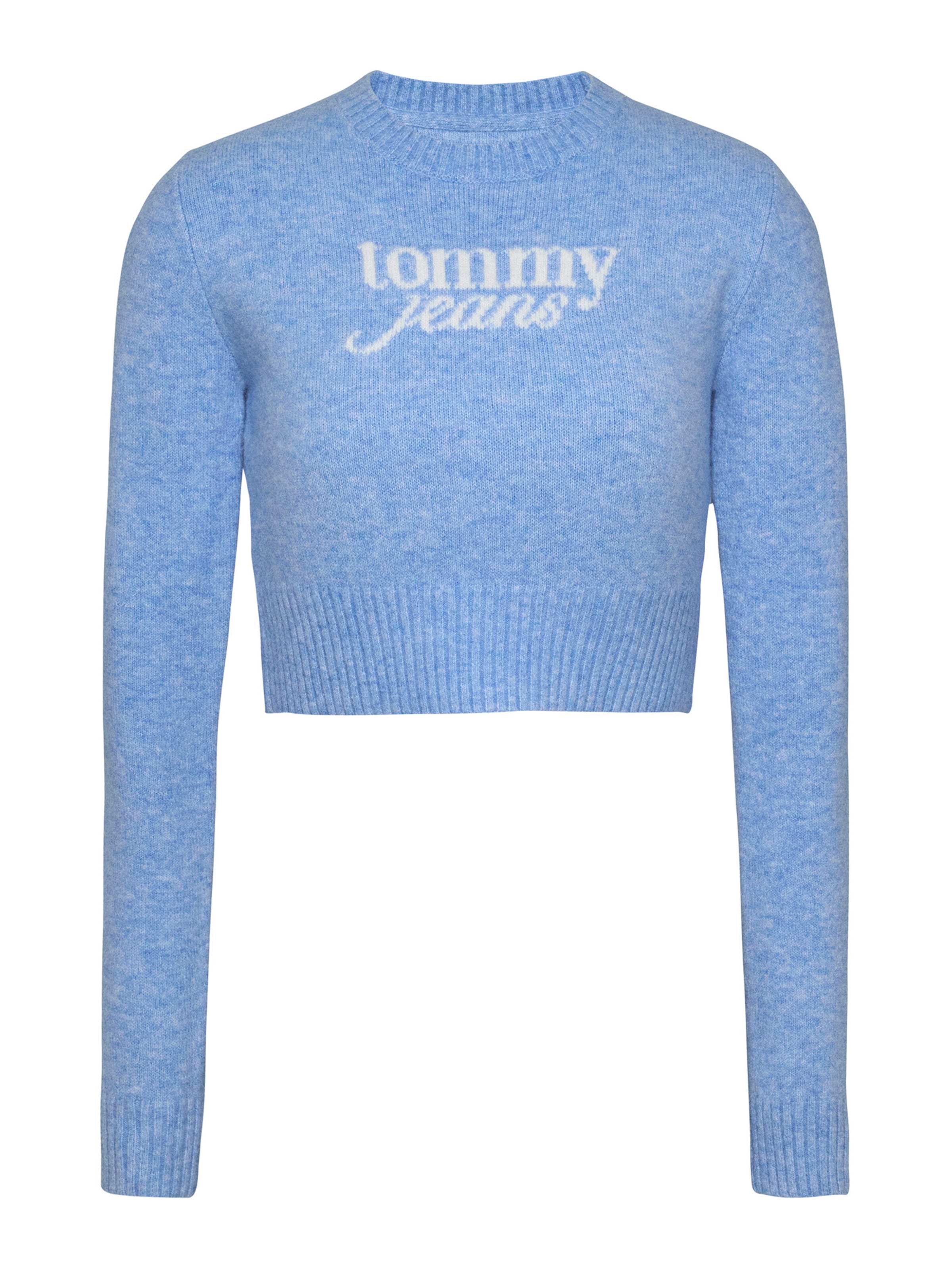 Tommy Jeans Πουλόβερ σε μπλε: μπροστά