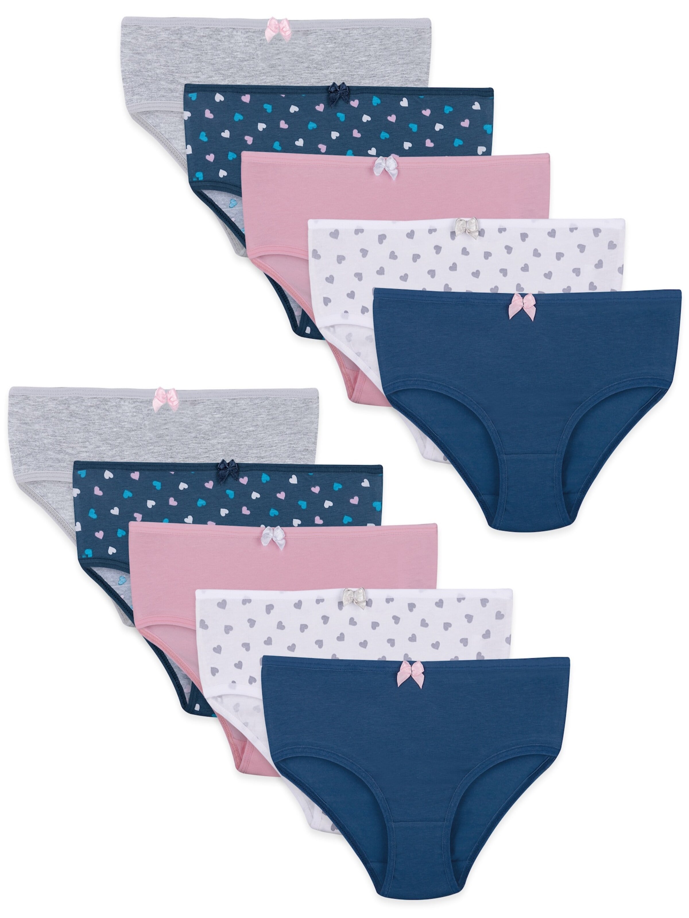 Pantaloncini intimi 'Mädchen Slips Charlene' di LOREZA in colori misti: frontale