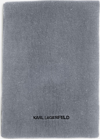 Karl Lagerfeld Scarf in Grey: front