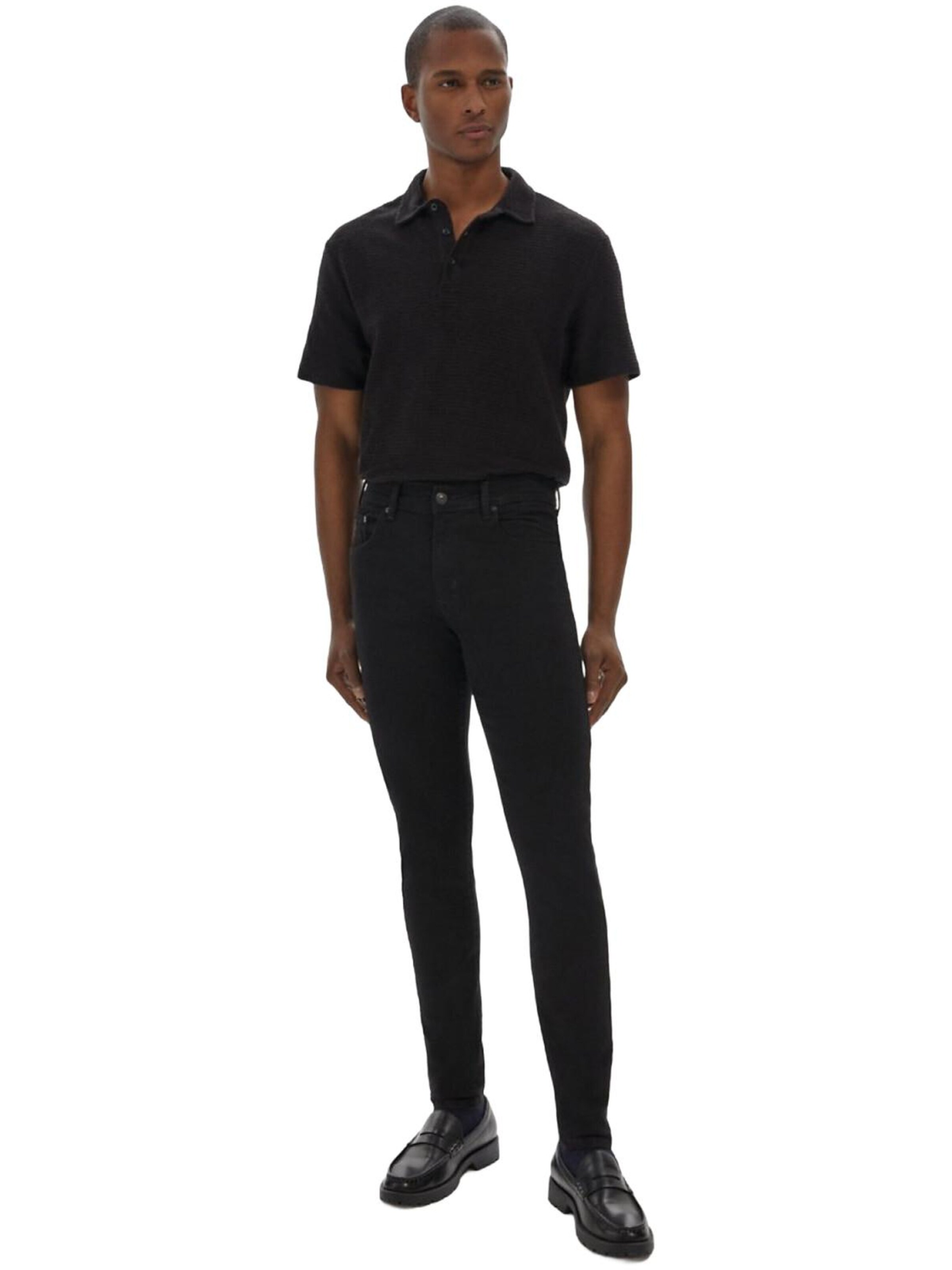 LTB Jeans - Skinny Vaquero 'LTB Jeans Dıego X Y Skinny Leg Mid Waist Jeanshose' en negro: frente