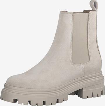 TAMARIS - Botas Chelsea en beige