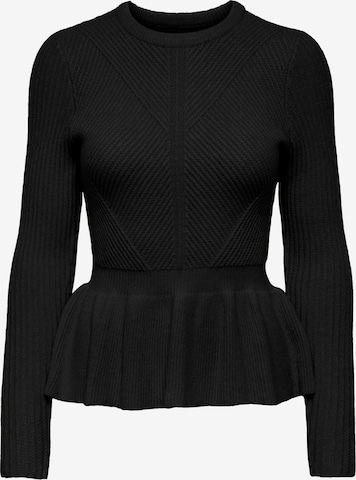 ONLY Sweater 'Fia Katia' in Black: front