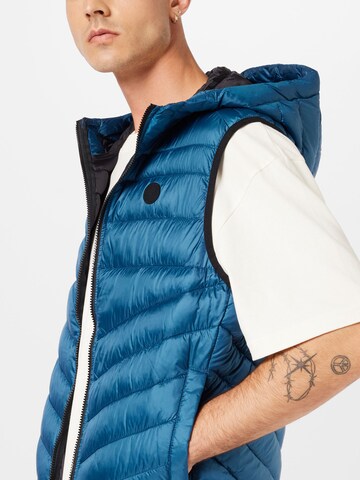 JACK & JONES Vest 'HERO' i blå