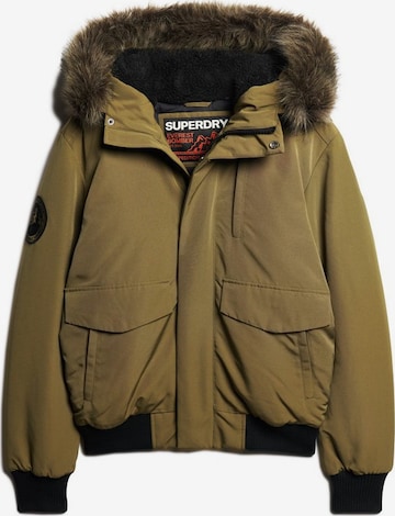 Superdry & CoZimska jakna 'Everest' - zelena boja: prednji dio