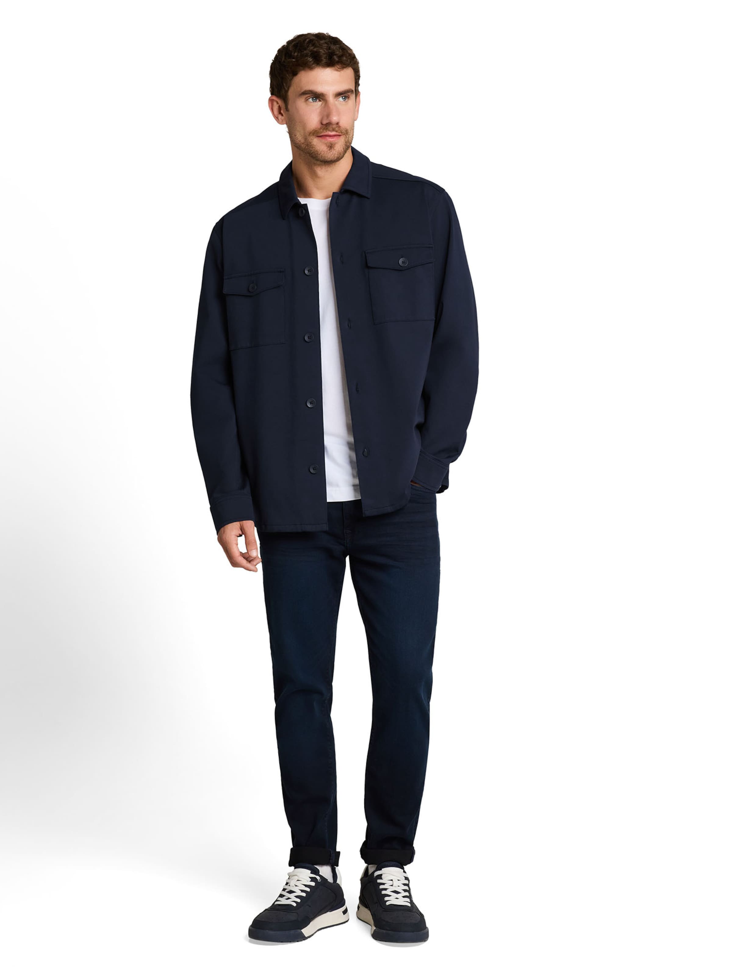 TOM TAILOR Between-season jacket in Blue