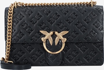 PINKO Olkalaukku 'Love One' värissä musta: etupuoli