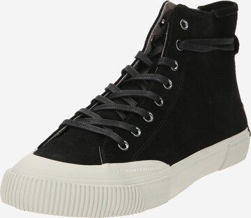 AllSaints Hög sneaker 'DUMONT' i svart: framsida