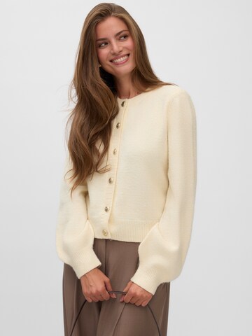 VERO MODA - Cárdigan 'VMHAZEL' en beige: frente