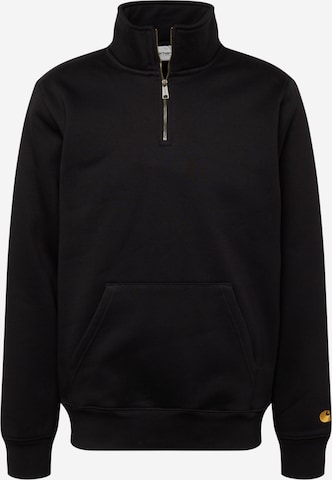 Carhartt WIP Sweatshirt 'Chase' in Black: front