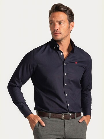 Williot Slim Fit Hemd in Blau