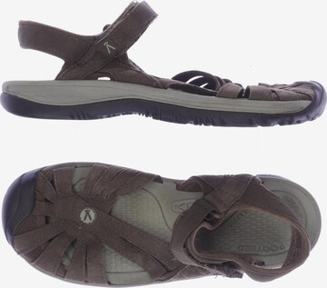 KEEN Sandals & High-Heeled Sandals in 37 in Brown: front