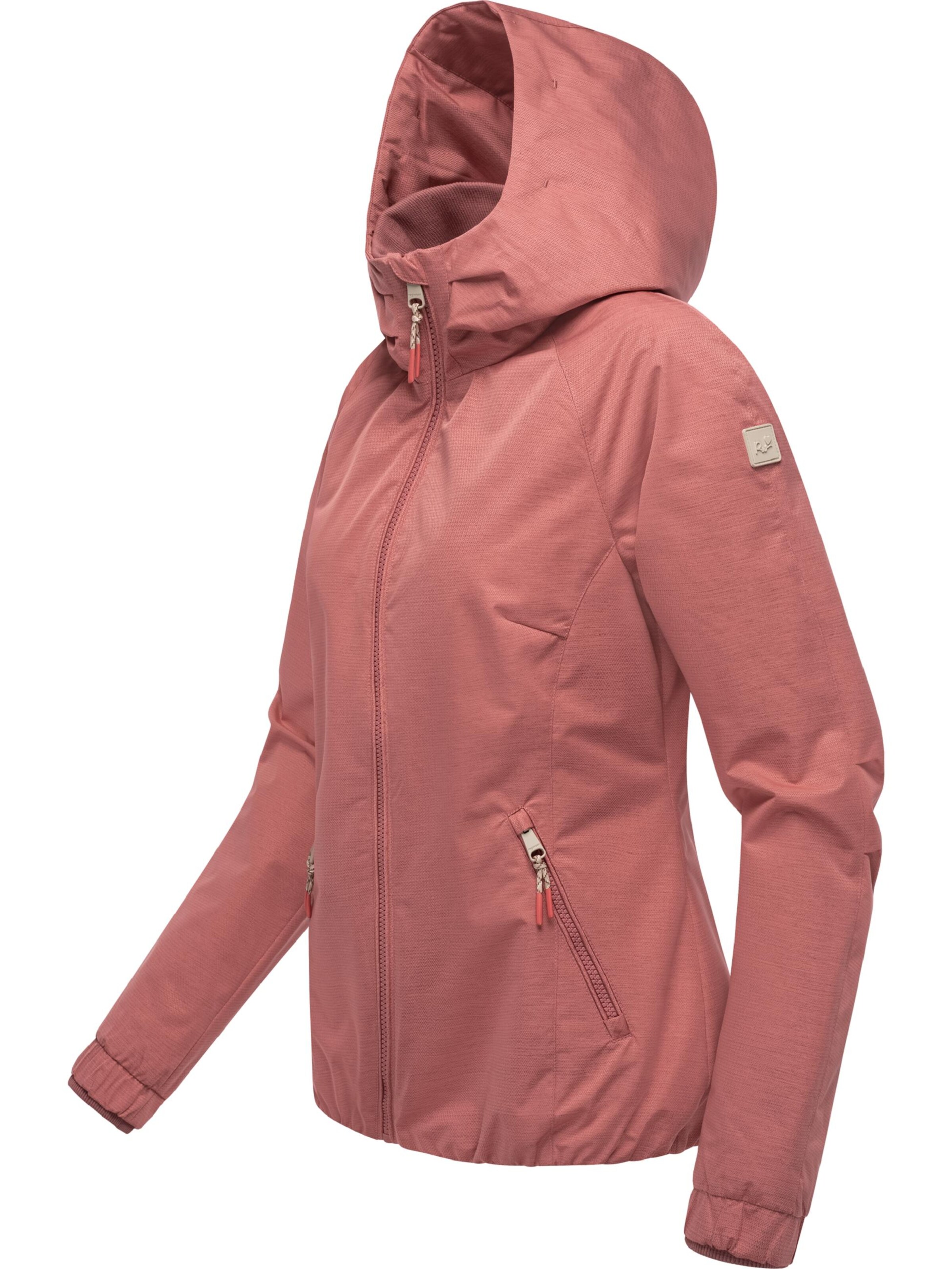 Giacca funzionale 'Dizzie' di Ragwear in rosa